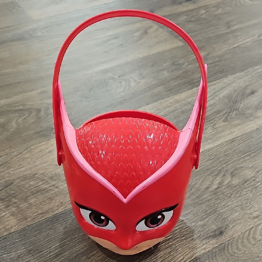💥3/$15💥PJ Mask Owlette Halloween Candy Bucket